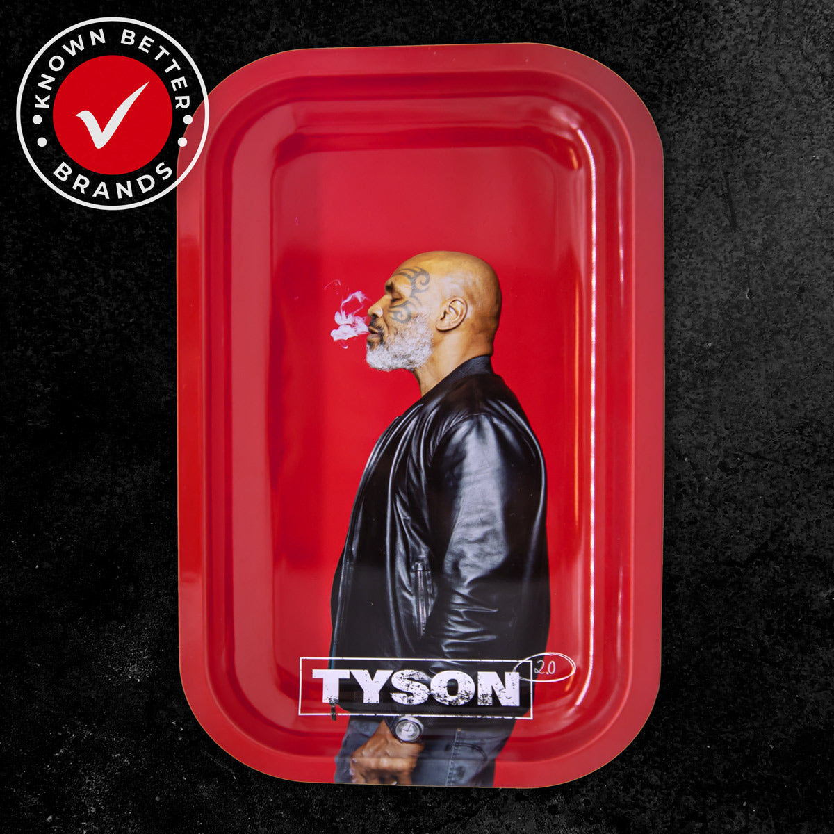 TYSON 2.0 Floating Red Rolling Tray - Premium Aluminum Design for Precision Rolling and Style. No More Herb Spills with Raised Edges, Smooth Surface for Effortless Handling. Affordable and Durable - Knocking Out the Competition. Experience the Power of TYSON 2.0 - Elevate Your Rolling Game!